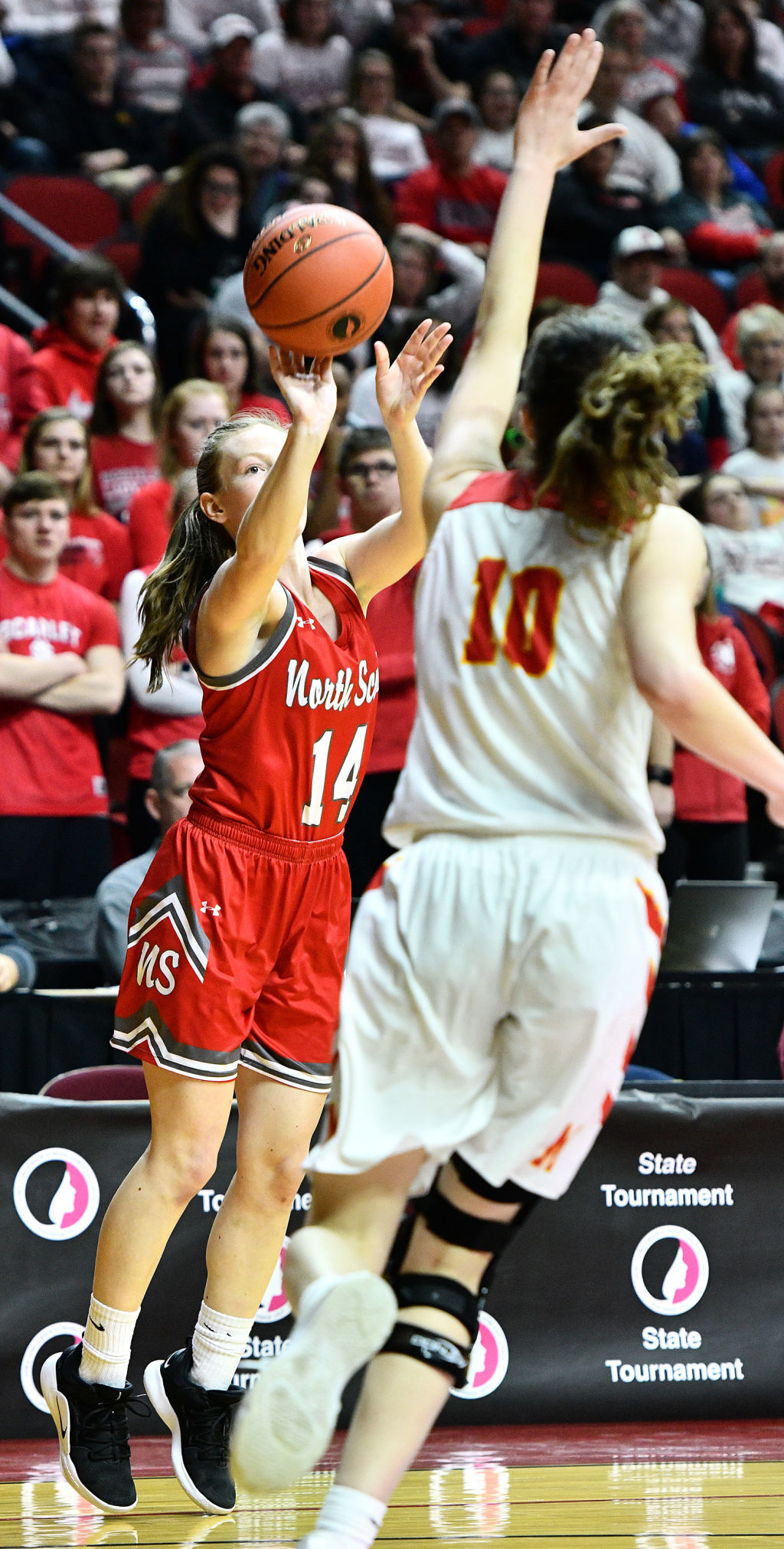 North Scott vs Marion girls state basketball